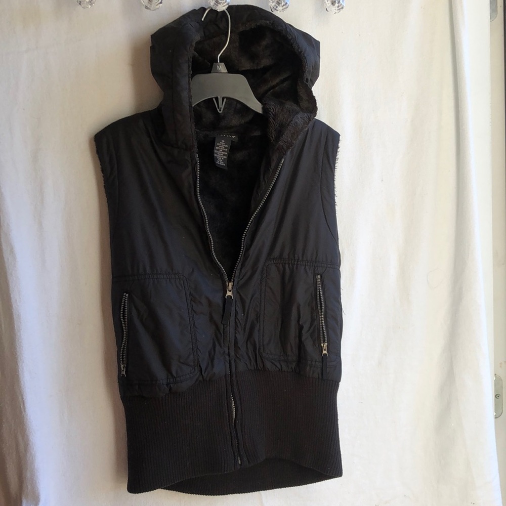 Rafaella winter black vest